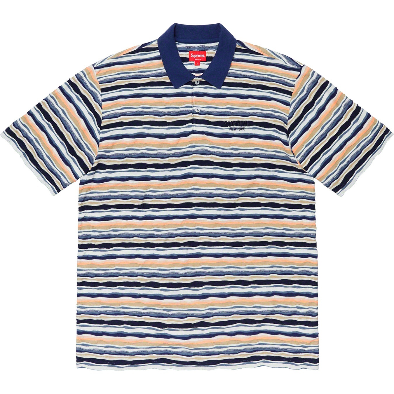 Textured Stripe Polo view 5